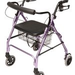 ROLLATOR ALUM LITEWT LAVENDER WALKABOUT LITE, LUMEX