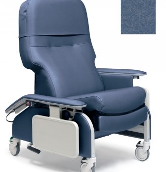 RECLINER DROP ARM STEEL BLUE CA133 LUMEX