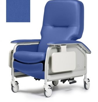 RECLINER DLX CL CAR SLV MN BLU CA133 LUMEX