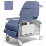 RECL X WD CL CARE ICE BLUE CA-133, LUMEX