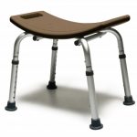 BATH SEAT W/OUT BACK CHOCOLATE LUMEX 1 EA UNASSEMBLED