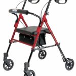 SET N GO HGT ADJ ROLLATOR BURG LUMEX