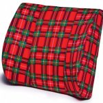 LUMBAR SUPPORT CUSHION RED PLD LUMEX