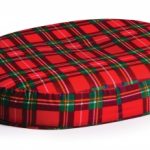 RING CUSHION RED PLAID LUMEX