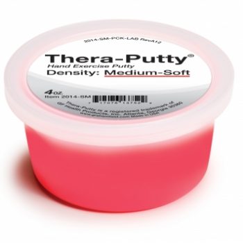 THERA-PUTTY 4 OZ SOFT-MED RED LUMEX