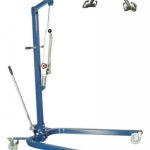 PATIENT LIFT HYDRAULIC BLUE LUMEX