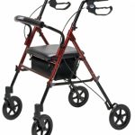 SET N GO WIDE ADJ ROLLATOR BUR LUMEX