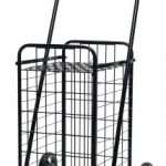ROLLING UTILITY CART BLACK LUMEX
