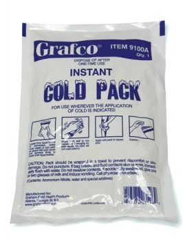 COLD PAK INSTANT 6"X8.5" 24/CS GRAFCO