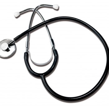 STETH DLX SINGLE HEAD BLK LABTRON