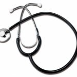 STETH DLX SINGLE HEAD BLK LABTRON