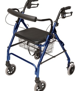 ROLLATOR ALUM LITEWT ROYAL BLU WALKABOUT LITE, LUMEX
