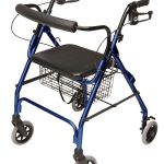 ROLLATOR ALUM LITEWT ROYAL BLU WALKABOUT LITE, LUMEX