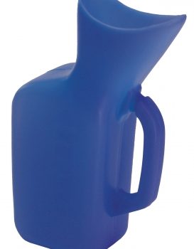 URINAL FEMALE PLASTIC BLUE GRAFCO