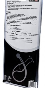 SPRAGUE RAPP TYPE STETH, BLIS LABTRON, PURPLE, BLISTER PACK