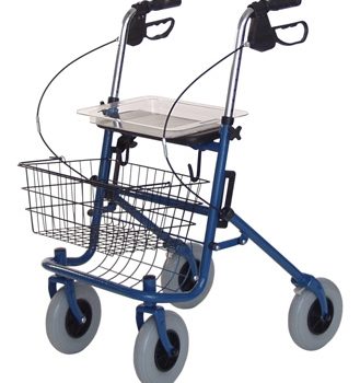 ROLLATOR STEEL 4WHL LUMEX