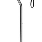 QUAD CANE L PRF SM BS ORT 1EA LUMEX SILVER COLLECTION