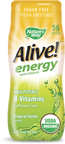 Alive! (R)  energy water enhancer