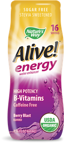 Alive! (R)  energy Max water enhancer