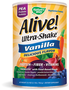 Alive! (R)  Ultra-Shake (TM)  Pea Protein